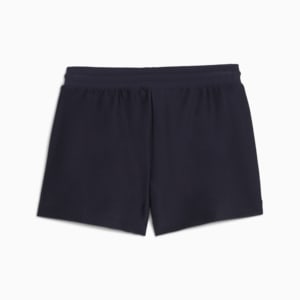 Short en jacquard trapèze 4 po Premium Essentials Femme, New Navy, extralarge